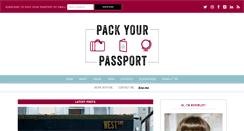 Desktop Screenshot of pack-your-passport.com